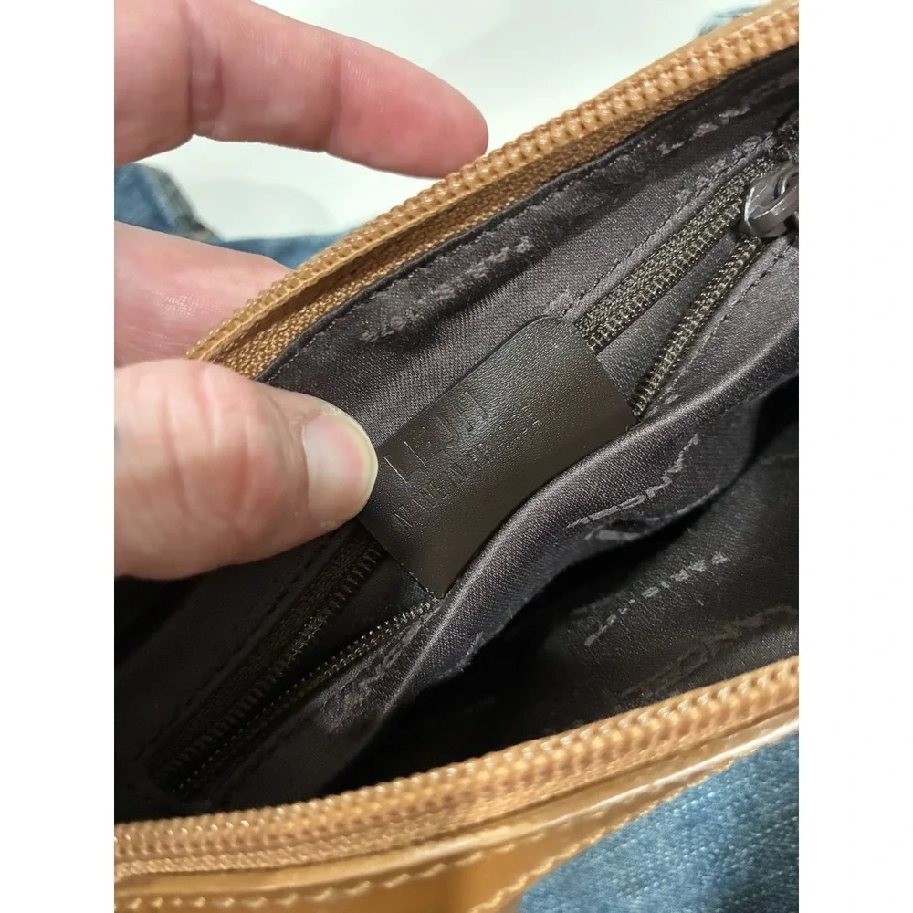 Lancel Light Brown Leather Shoulder Hobo Bag Made In France
